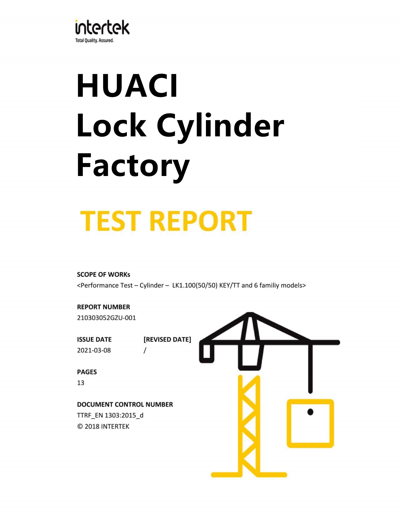 HUACI Lock Cylinders security cylinders