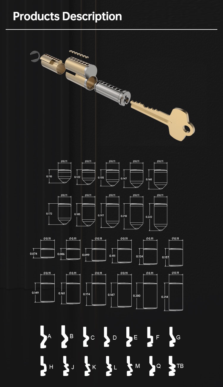 Small Format Interchangeable Core SFIC